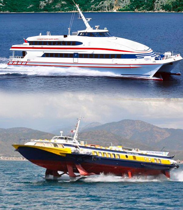 fethiye rhodes ferry - feribot rodos