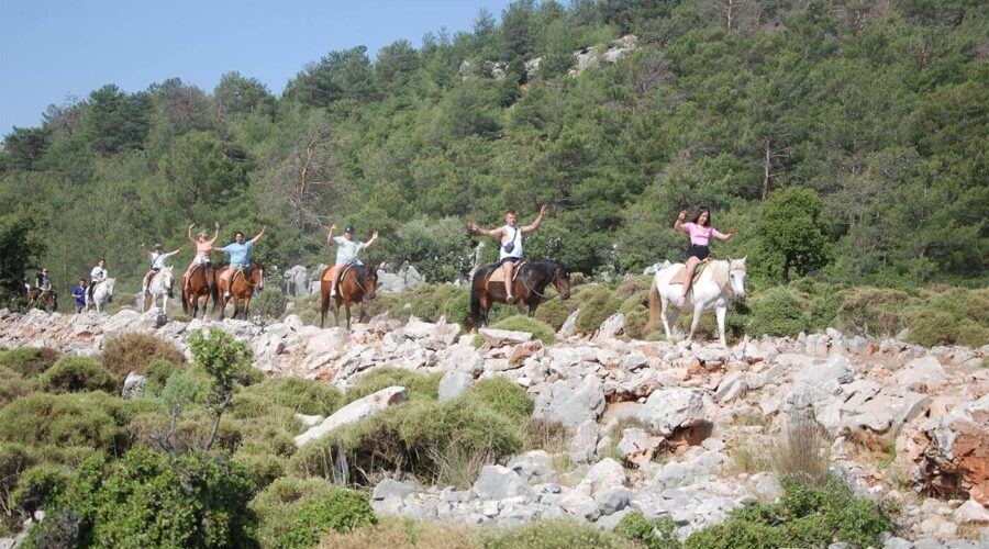 Fethiye Oludeniz Kayakoy Horse Riding-At Turu