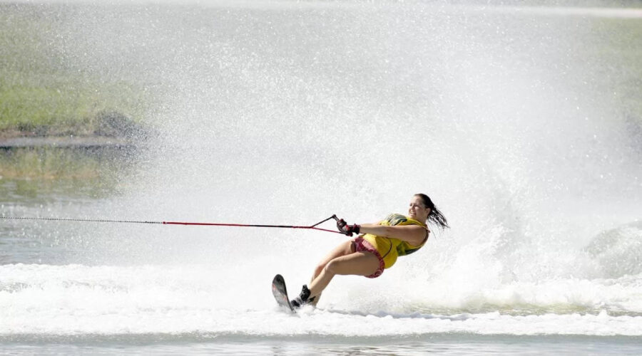 Waterskiing at calis Beach Oludeniz Blue Lagoon